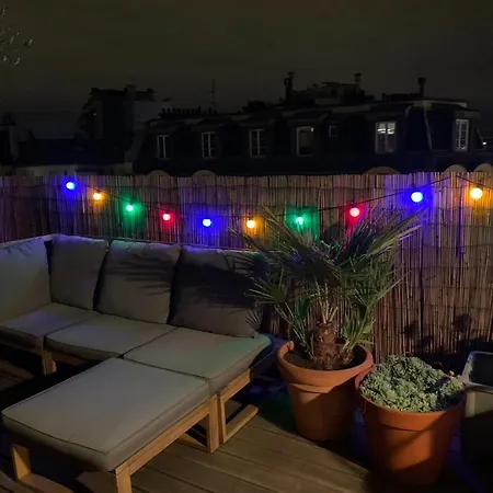 Apartament Avec Terrasse Vue Tour Eiffel !